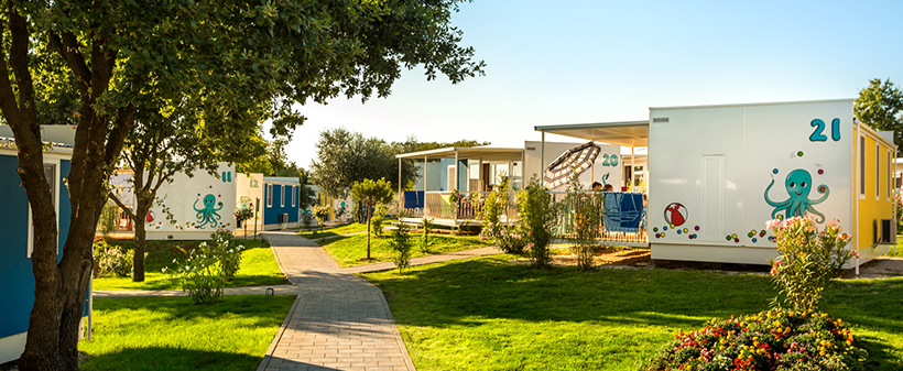 Aminess Planet Camping, Novigrad: mobilne hiške - Kuponko.si