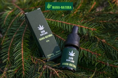  CBD kapljice (10%) za naravno ravnovesje telesa in uma