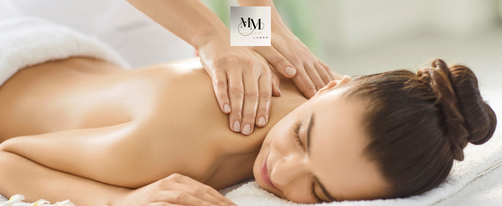 MM Lux Skin Laser: 40-minutno masažo hrbta  - Kuponko.si