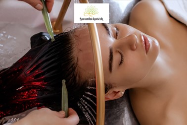 Salon sprostilni kotiček: tečaj Zen Head Spa rituala