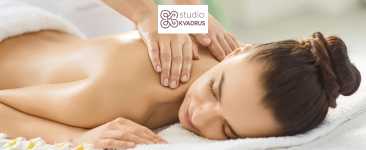 Studio Kvadrus: klasična švedska masaža, 60 min - Kuponko.si