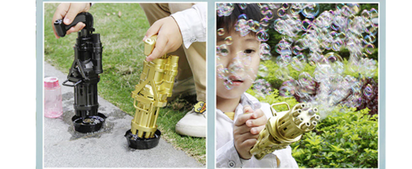 Bubble Gun igrača za milne mehurčke - Kuponko.si