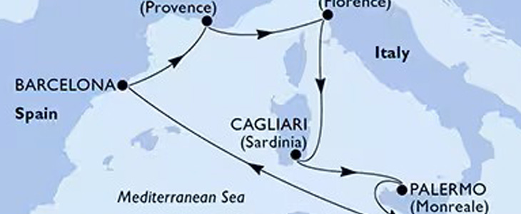 Križarjenje MSC Splendida Italija-Malta-Španija - Kuponko.si