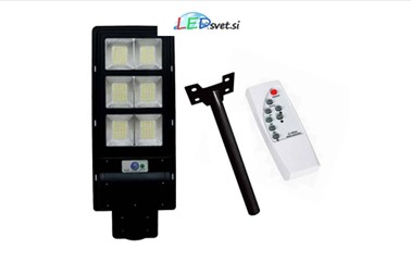 Komplet solarne cestne LED svetilke 160W!