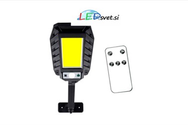 Solarna cestna LED COB svetilka 