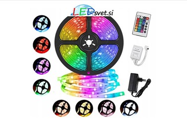 Vodoodporen 5 m LED trak RGB IP65