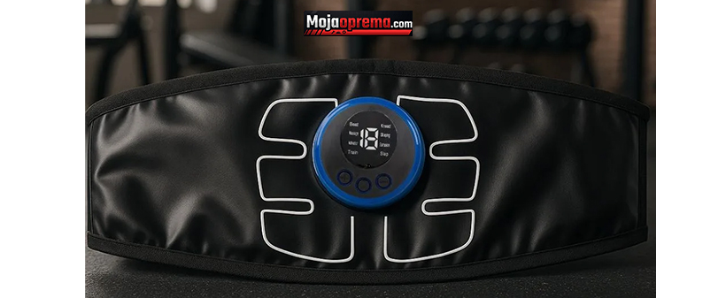 EMS fitnes pas z vibracijsko masažo in 19 stopnjami - Kuponko.si