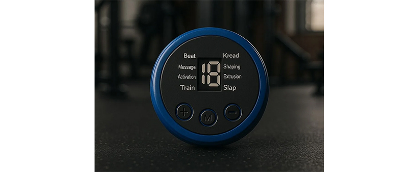 EMS fitnes pas z vibracijsko masažo in 19 stopnjami - Kuponko.si