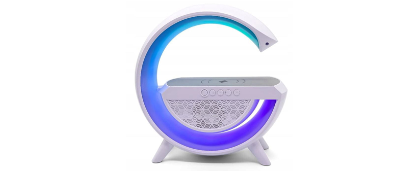 3v1 LED RGB bluetooth 5.2 zvočnik, FM radio in polnilec - Kuponko.si