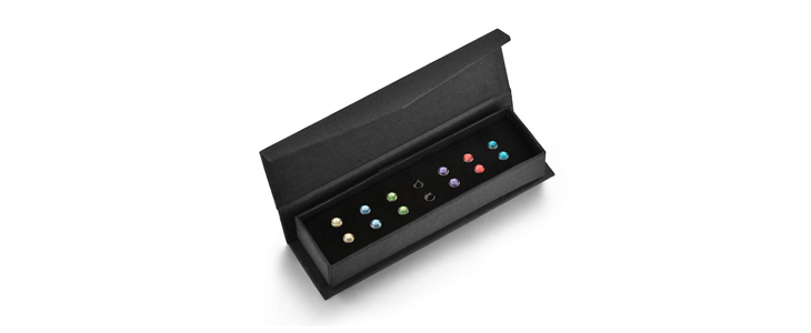 Komplet 7 parov uhanov Swarovski - Kuponko.si