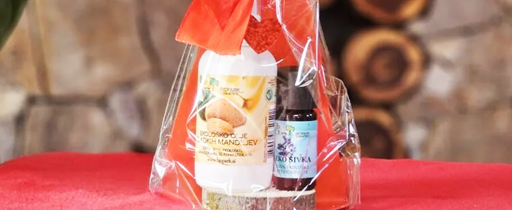 Biopark Cosmetics EKO masažni set Sprostitev - Kuponko.si