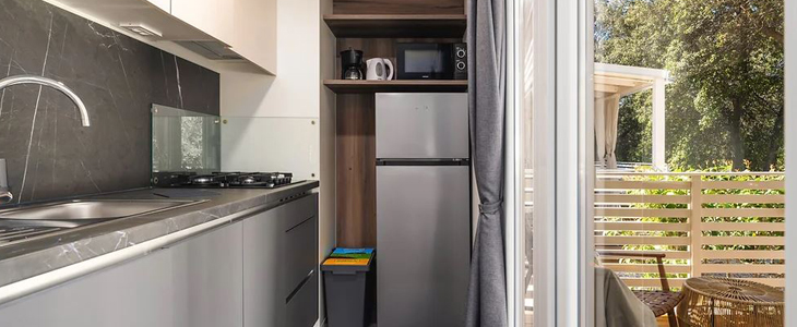 Camping Tina 4*, Vrsar: Premium mobilne hiške - Kuponko.si