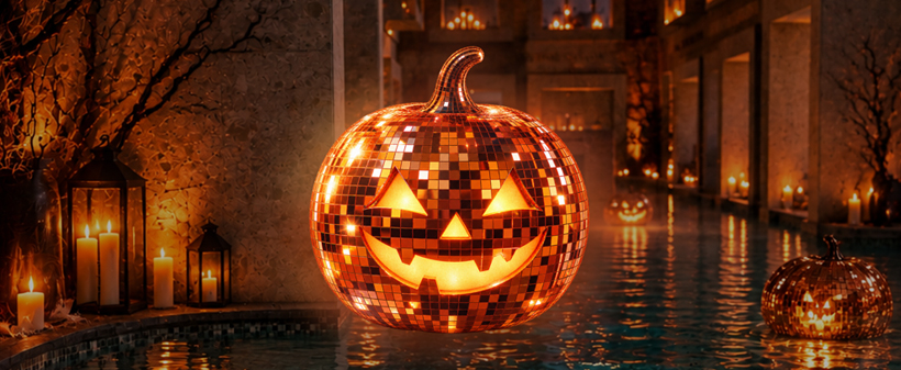 Rimske Terme, halloween pool party - Kuponko.si