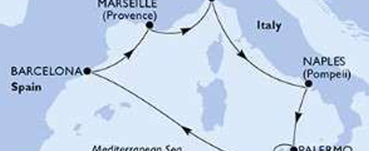 Križarjenje z MSC Seaview Italija-Španija-Francija - Kuponko.si