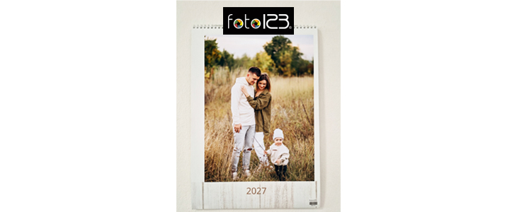 Forma 123, personalizirani zidni koledar A3 - Kuponko.si