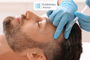 Poliklinika Anova, tretma lasišča s polinukleotidi